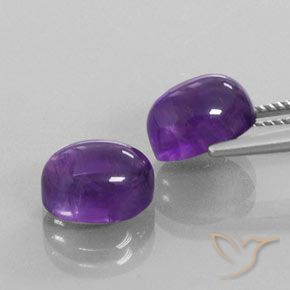 Shop natural 7.61ct ミディアム薄いバイオレット アメジスト gems, 楕円形, from ブラジル at GemSelect. In stock, global shipping!
