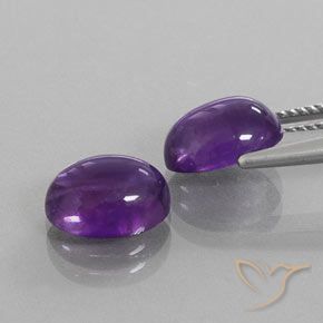 Shop natural 5.47ct 赤みがかった紫 アメジスト gems, 楕円形, from ブラジル at GemSelect. In stock, global shipping!