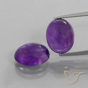 Shop natural 5.23ct ミディアムバイオレット アメジスト gems, 楕円形, from ブラジル at GemSelect. In stock, global shipping!