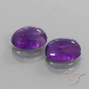 Shop natural 5.23ct ミディアムバイオレット アメジスト gems, 楕円形, from ブラジル at GemSelect. In stock, global shipping!