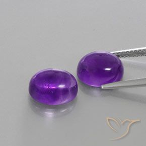 Shop natural 6.14ct ディープバイオレット アメジスト gems, 楕円形, from ブラジル at GemSelect. In stock, global shipping!