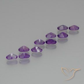 Shop natural 3.97ct ミディアムバイオレット アメジスト gems, 楕円形, from ブラジル at GemSelect. In stock, global shipping!