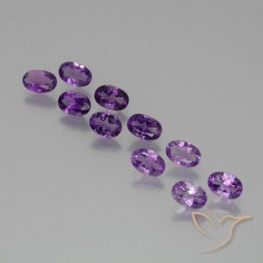 Shop natural 3.61ct ミディアムダークパープルがかったバイオレット アメジスト gems, 楕円形, from ブラジル at GemSelect. In stock, global shipping!