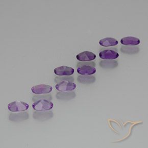 Shop natural 3.61ct ミディアムダークパープルがかったバイオレット アメジスト gems, 楕円形, from ブラジル at GemSelect. In stock, global shipping!