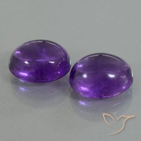 Shop natural 8.09ct ミディアムバイオレット アメジスト gems, 楕円形, from ブラジル at GemSelect. In stock, global shipping!