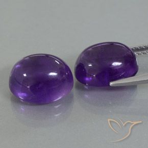 Shop natural 8.16ct ミディアムバイオレット アメジスト gems, 楕円形, from ブラジル at GemSelect. In stock, global shipping!
