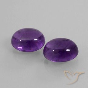 Shop natural 8.12ct ミディアムバイオレット アメジスト gems, 楕円形, from ブラジル at GemSelect. In stock, global shipping!