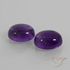 Shop natural 8.17ct ミディアムバイオレット アメジスト gems, 楕円形, from ブラジル at GemSelect. In stock, global shipping!