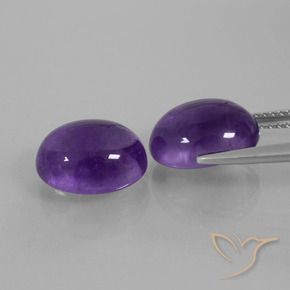 Shop natural 7.57ct ミディアムバイオレット アメジスト gems, 楕円形, from ブラジル at GemSelect. In stock, global shipping!