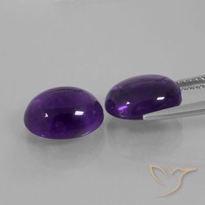 Shop natural 7.27ct ミディアムバイオレット アメジスト gems, 楕円形, from ブラジル at GemSelect. In stock, global shipping!