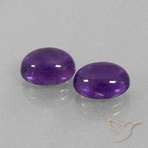 Shop natural 5.62ct ミディアム薄いバイオレット アメジスト gems, 楕円形, from ブラジル at GemSelect. In stock, global shipping!