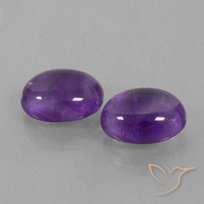 Shop natural 6.94ct ミディアム薄いバイオレット アメジスト gems, 楕円形, from ブラジル at GemSelect. In stock, global shipping!