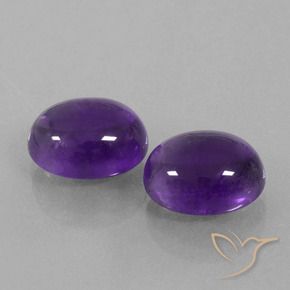 Shop natural 8.09ct ミディアムバイオレット アメジスト gems, 楕円形, from ブラジル at GemSelect. In stock, global shipping!
