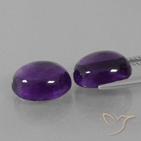 Shop natural 8.25ct ミディアムバイオレット アメジスト gems, 楕円形, from ブラジル at GemSelect. In stock, global shipping!