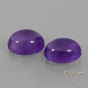 Shop natural 7.70ct ミディアムバイオレット アメジスト gems, 楕円形, from ブラジル at GemSelect. In stock, global shipping!