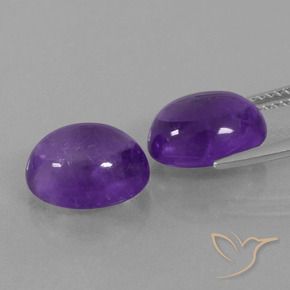 Shop natural 7.70ct ミディアムバイオレット アメジスト gems, 楕円形, from ブラジル at GemSelect. In stock, global shipping!