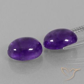 Shop natural 7.38ct ミディアムバイオレット アメジスト gems, 楕円形, from ブラジル at GemSelect. In stock, global shipping!