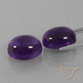 Shop natural 8.98ct ミディアムバイオレット アメジスト gems, 楕円形, from ブラジル at GemSelect. In stock, global shipping!