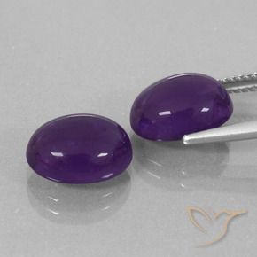 Shop natural 7.80ct ミディアム薄いバイオレット アメジスト gems, 楕円形, from ブラジル at GemSelect. In stock, global shipping!