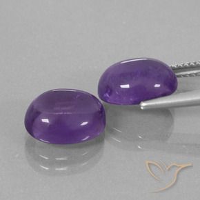 Shop natural 7.80ct ミディアムバイオレット アメジスト gems, 楕円形, from ブラジル at GemSelect. In stock, global shipping!