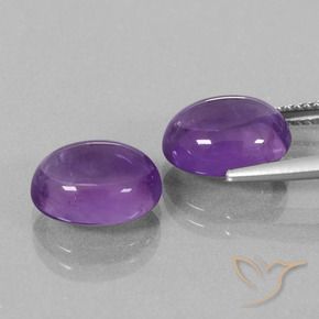 Shop natural 7.53ct ミディアムバイオレット アメジスト gems, 楕円形, from ブラジル at GemSelect. In stock, global shipping!