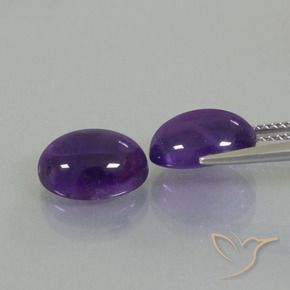 Shop natural 7.31ct ミディアムバイオレット アメジスト gems, 楕円形, from ブラジル at GemSelect. In stock, global shipping!