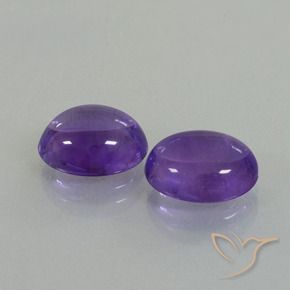 Shop natural 7.12ct ミディアムバイオレット アメジスト gems, 楕円形, from ブラジル at GemSelect. In stock, global shipping!