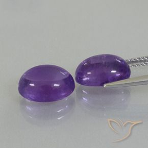 Shop natural 7.76ct ミディアムバイオレット アメジスト gems, 楕円形, from ブラジル at GemSelect. In stock, global shipping!