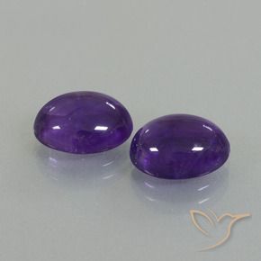Shop natural 6.87ct ミディアムバイオレット アメジスト gems, 楕円形, from ブラジル at GemSelect. In stock, global shipping!