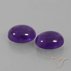 Shop natural 7.04ct ミディアムバイオレット アメジスト gems, 楕円形, from ブラジル at GemSelect. In stock, global shipping!
