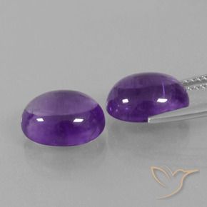 Shop natural 7.89ct ミディアムバイオレット アメジスト gems, 楕円形, from ブラジル at GemSelect. In stock, global shipping!