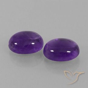Shop natural 7.15ct ミディアムバイオレット アメジスト gems, 楕円形, from ブラジル at GemSelect. In stock, global shipping!