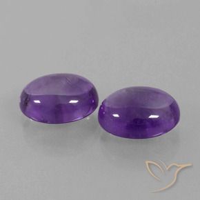 Shop natural 6.87ct ミディアムバイオレット アメジスト gems, 楕円形, from ブラジル at GemSelect. In stock, global shipping!
