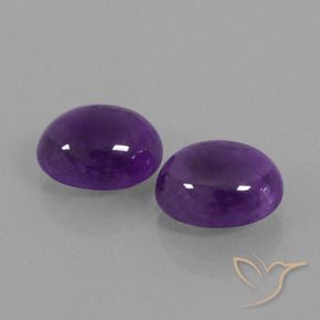 Shop natural 7.12ct ミディアムバイオレット アメジスト gems, 楕円形, from ブラジル at GemSelect. In stock, global shipping!