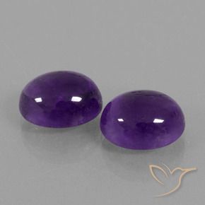Shop natural 8.43ct ミディアムバイオレット アメジスト gems, 楕円形, from ブラジル at GemSelect. In stock, global shipping!
