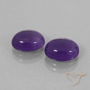 Shop natural 5.40ct ミディアムバイオレット アメジスト gems, 楕円形, from ブラジル at GemSelect. In stock, global shipping!