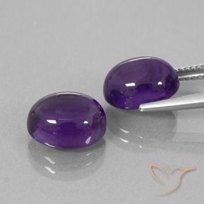 Shop natural 9.22ct ミディアムバイオレット アメジスト gems, 楕円形, from ブラジル at GemSelect. In stock, global shipping!