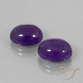 Shop natural 7.45ct ミディアムバイオレット アメジスト gems, 楕円形, from ブラジル at GemSelect. In stock, global shipping!