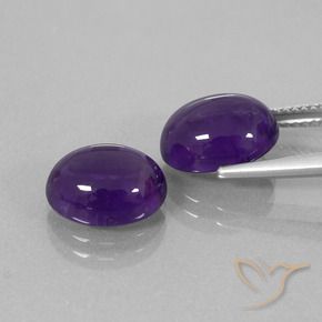 Shop natural 7.45ct ミディアムバイオレット アメジスト gems, 楕円形, from ブラジル at GemSelect. In stock, global shipping!