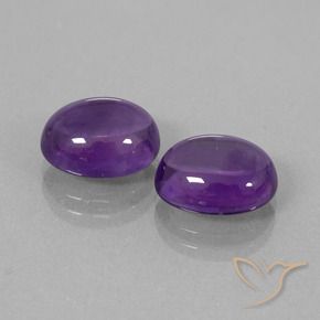 Shop natural 7.64ct ミディアムバイオレット アメジスト gems, 楕円形, from ブラジル at GemSelect. In stock, global shipping!