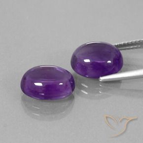 Shop natural 7.64ct ミディアムバイオレット アメジスト gems, 楕円形, from ブラジル at GemSelect. In stock, global shipping!
