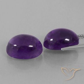 Shop natural 15.79ct ミディアム薄いバイオレット アメジスト gems, 楕円形, from ブラジル at GemSelect. In stock, global shipping!