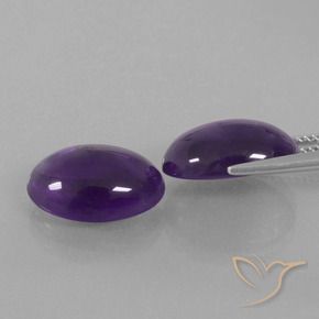 Shop natural 10.88ct ミディアムバイオレット アメジスト gems, 楕円形, from ブラジル at GemSelect. In stock, global shipping!
