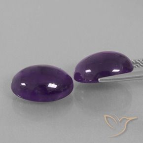 Shop natural 11.60ct ミディアム薄いバイオレット アメジスト gems, 楕円形, from ブラジル at GemSelect. In stock, global shipping!