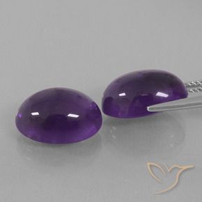 Shop natural 13.47ct ミディアム薄いバイオレット アメジスト gems, 楕円形, from ブラジル at GemSelect. In stock, global shipping!