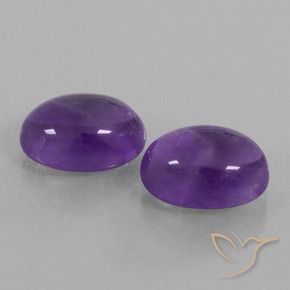 Shop natural 13.75ct ミディアム薄いバイオレット アメジスト gems, 楕円形, from ブラジル at GemSelect. In stock, global shipping!