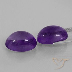 Shop natural 13.74ct ミディアムバイオレット アメジスト gems, 楕円形, from ブラジル at GemSelect. In stock, global shipping!