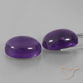 Shop natural 14.02ct ミディアム薄いバイオレット アメジスト gems, 楕円形, from ブラジル at GemSelect. In stock, global shipping!