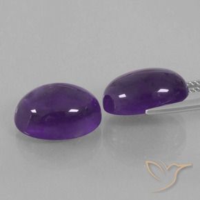 Shop natural 13.76ct ミディアムバイオレット アメジスト gems, 楕円形, from ブラジル at GemSelect. In stock, global shipping!