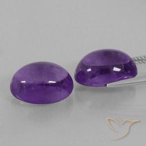 Shop natural 14.20ct ミディアム薄いバイオレット アメジスト gems, 楕円形, from ブラジル at GemSelect. In stock, global shipping!